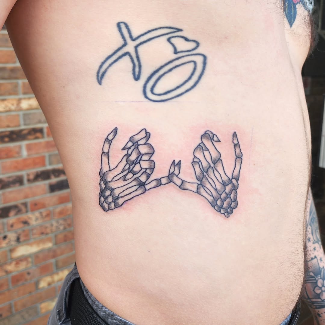 Tattoo by @bigtastytattoos — fine_line, black_and_grey