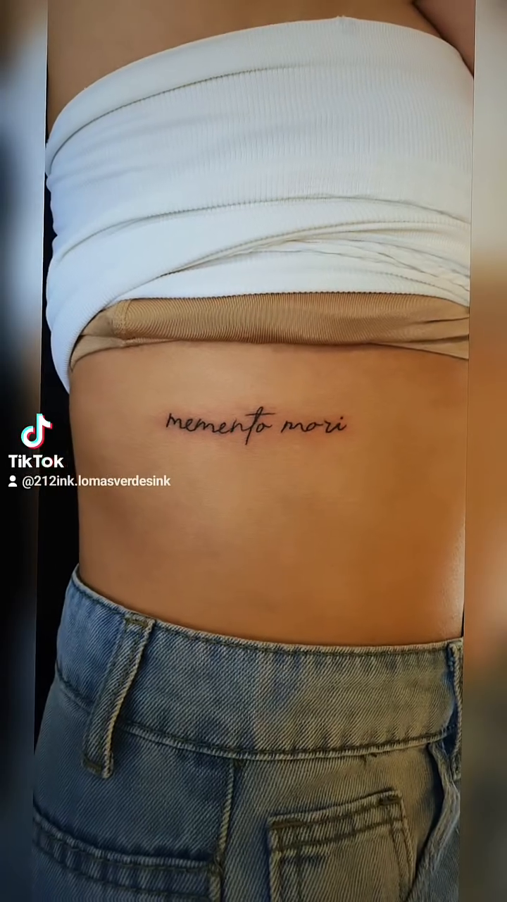 Tattoo by @bettoink — lettering_script, fine_line