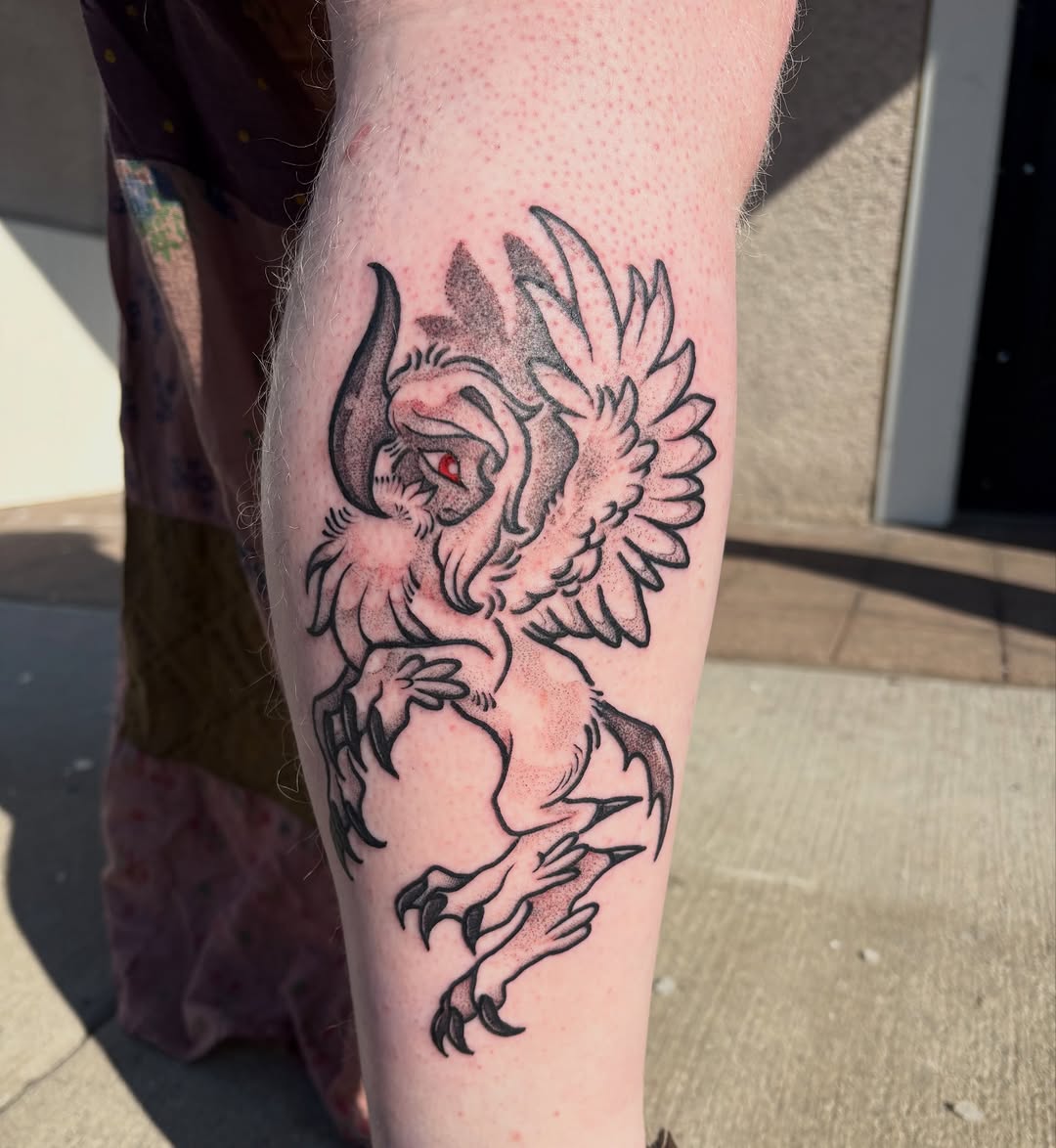 Tattoo by @birchbeast — new_school, illustrative