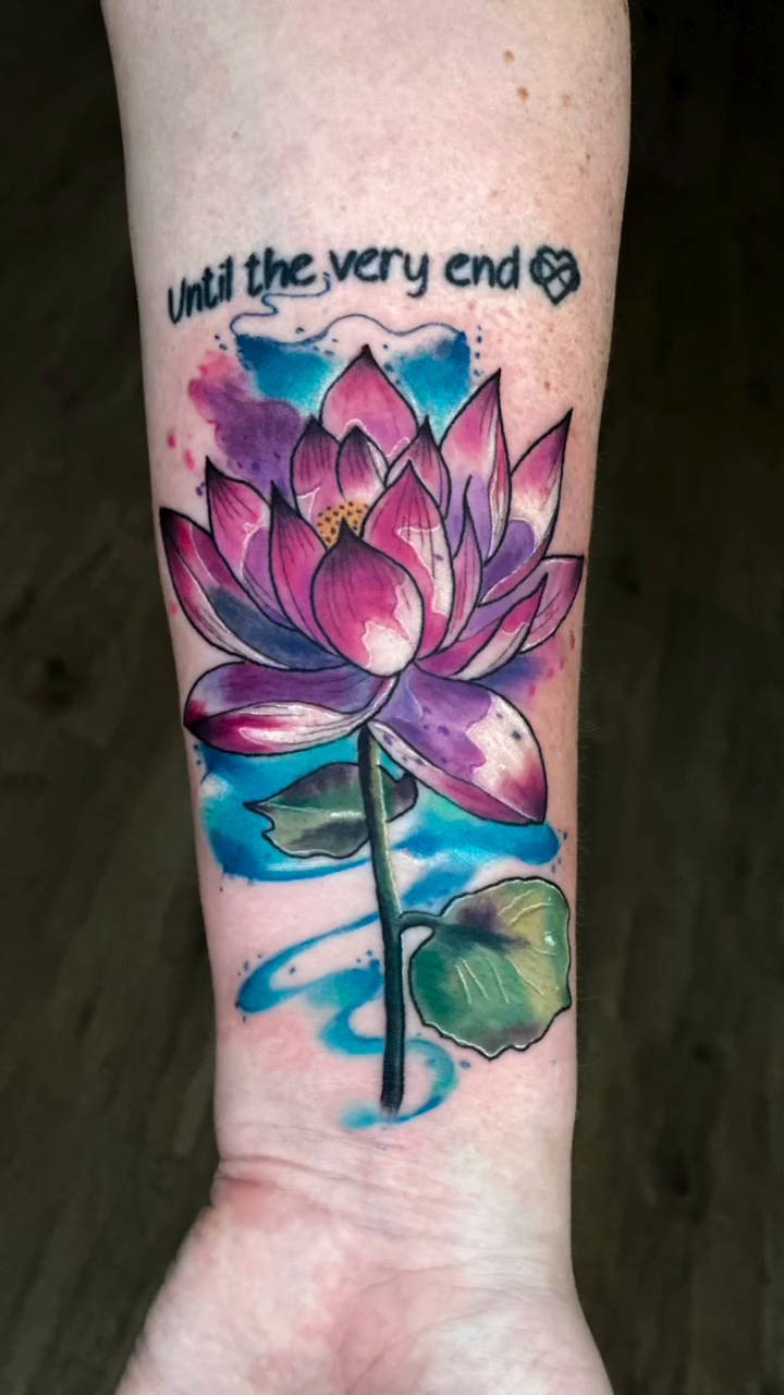 Tattoo by @nataly_fierro_art — watercolor, fine_line