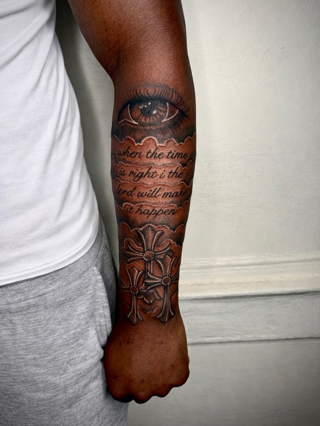 Tattoo by @inkbyjayye β black_and_grey, lettering_script