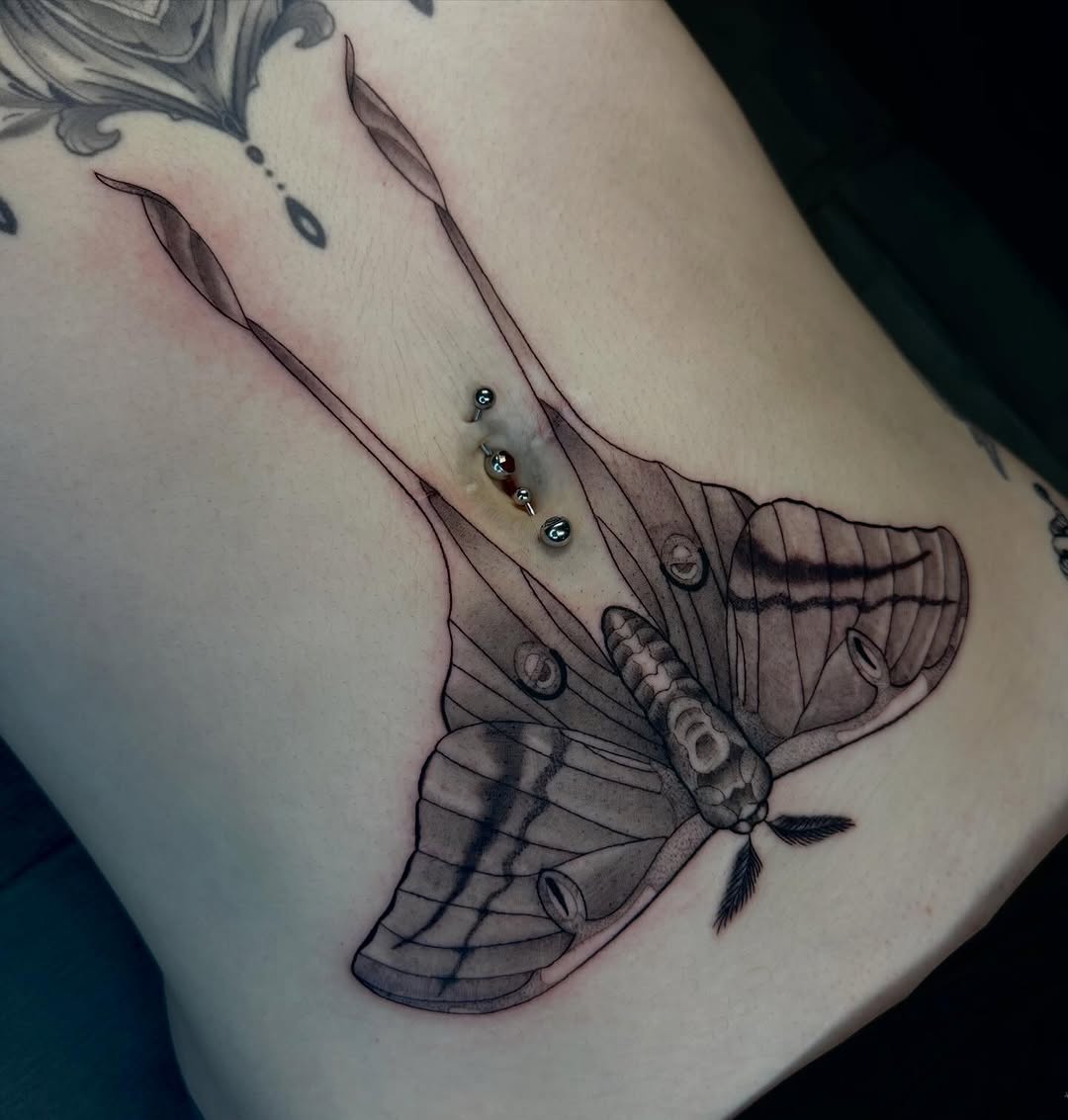 Tattoo by @jakejtattoos — black_and_grey, realism