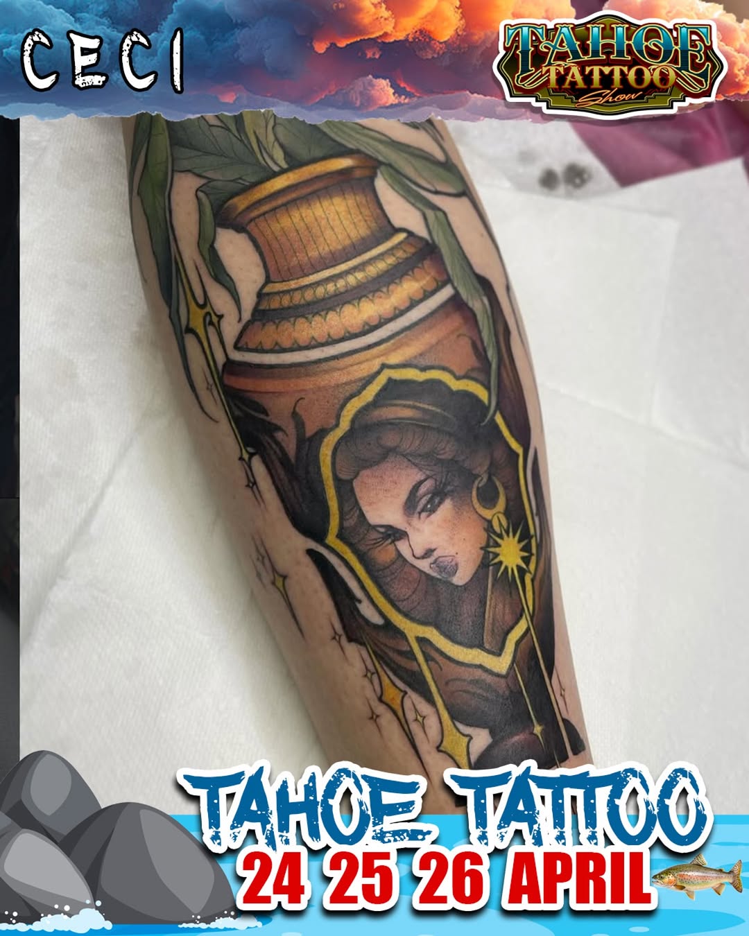 Tattoo by @cecimeseed — neo_traditional, realism
