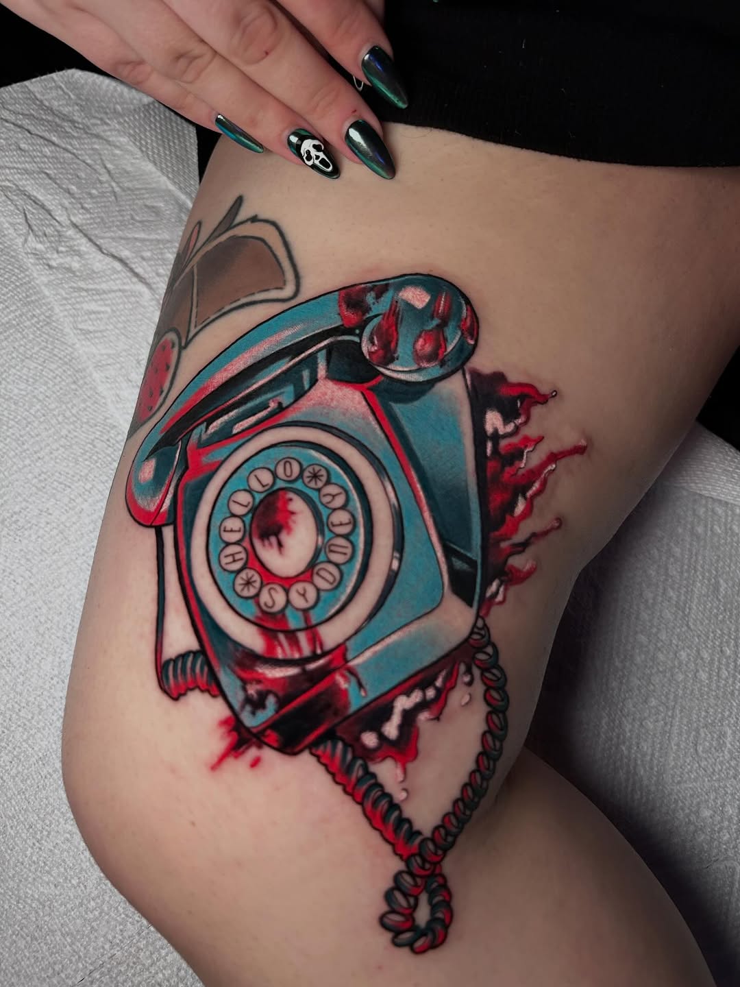 Tattoo by @ratgirltattoo โ realism, trash_polka