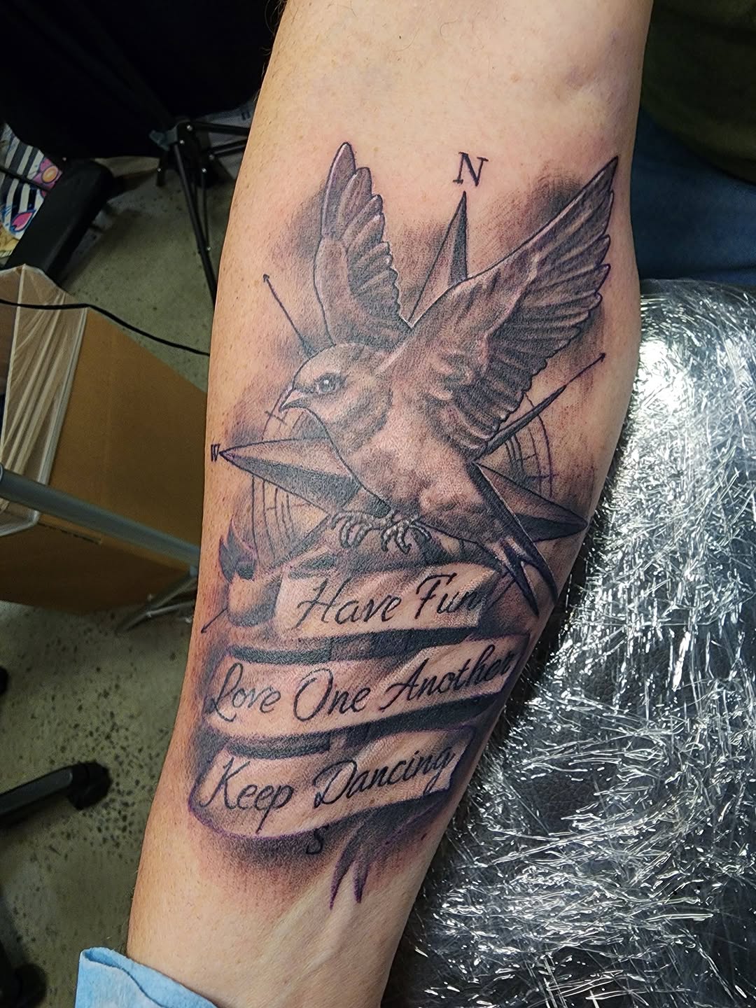 Tattoo by @danieljapaniel — realism, lettering_script