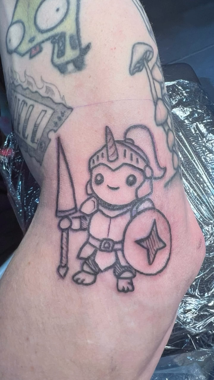 Tattoo by @mattbagodonuts — illustrative