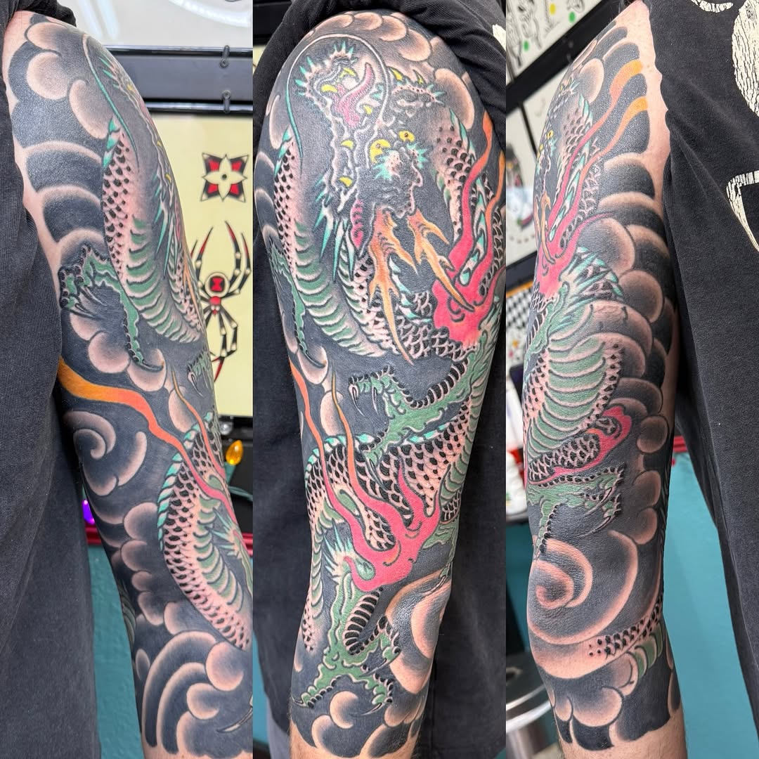 Tattoo by @tattoosbydemianthompson — japanese_irezumi, illustrative