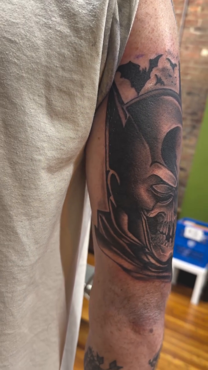 Tattoo by @duff_mccormack — realism, black_and_grey