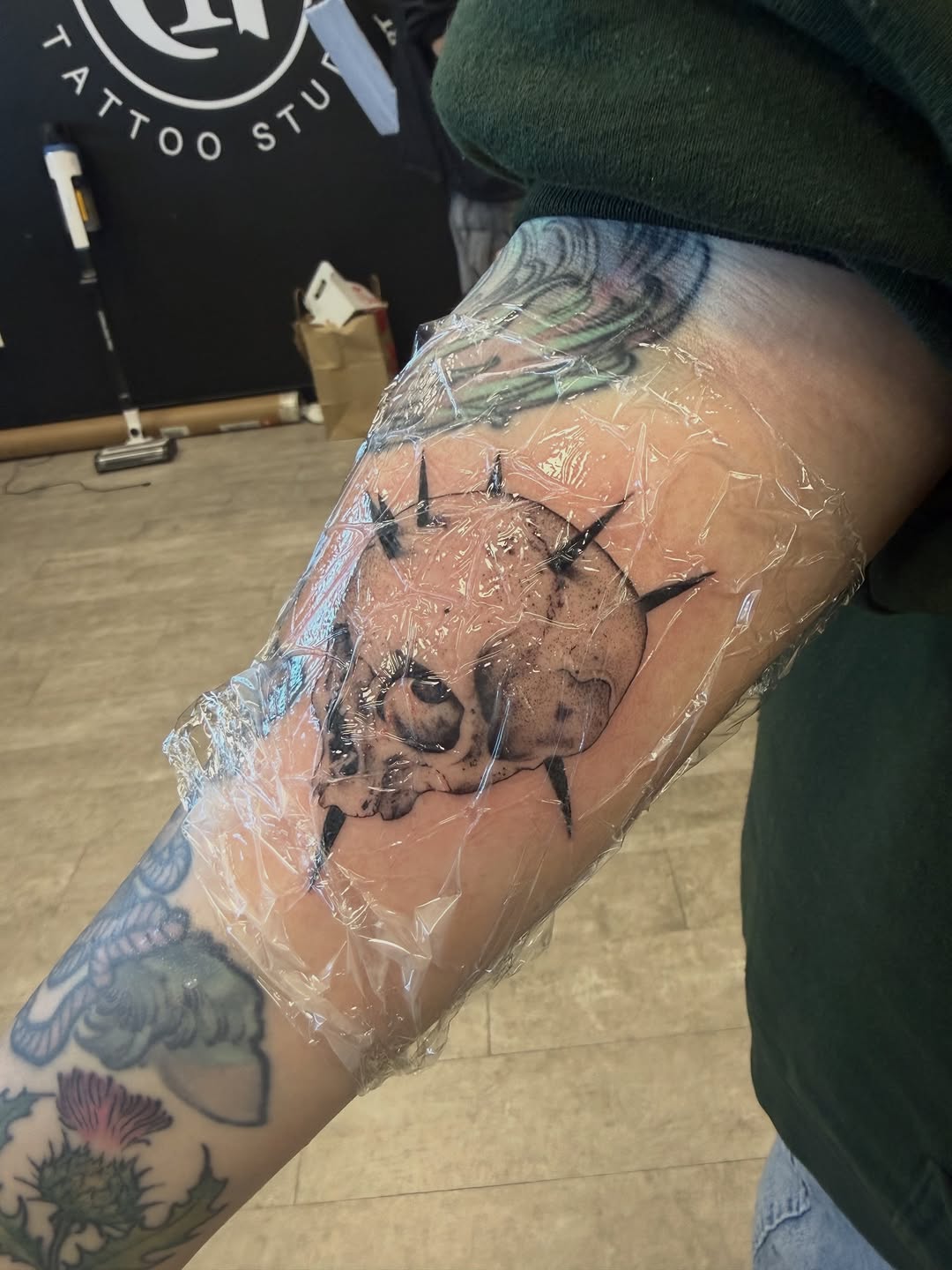 Tattoo by @lexgetink — realism, black_and_grey