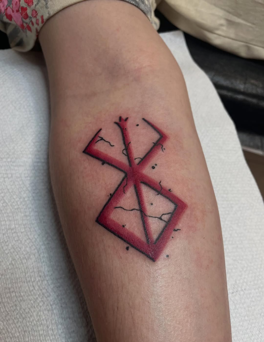 Tattoo by @avant_anthony — blackwork, geometric