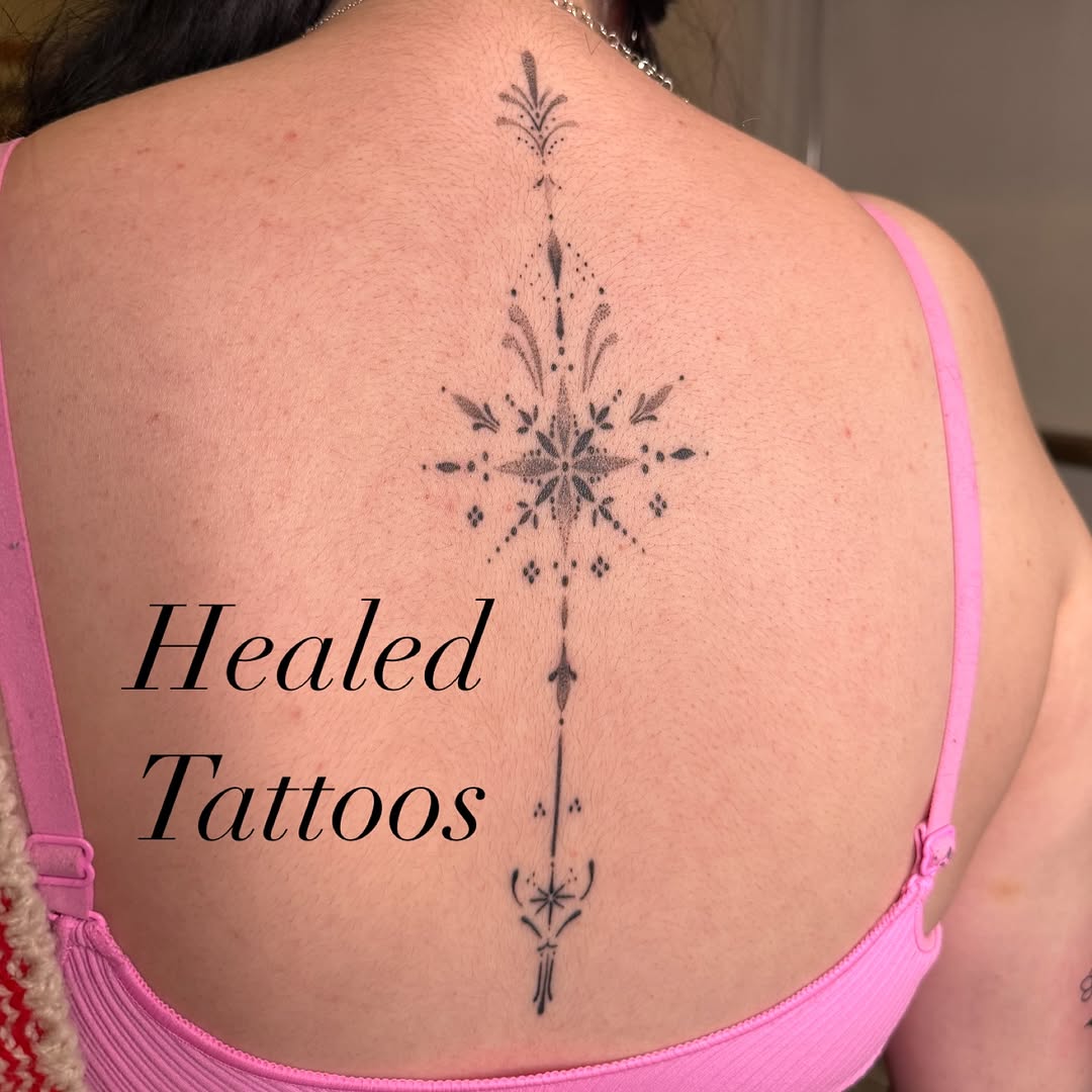 Tattoo by @notnice.ink — fine_line, dotwork