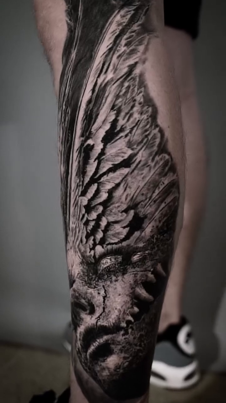 Tattoo by @zach.the.ripperr — realism, dark_realism