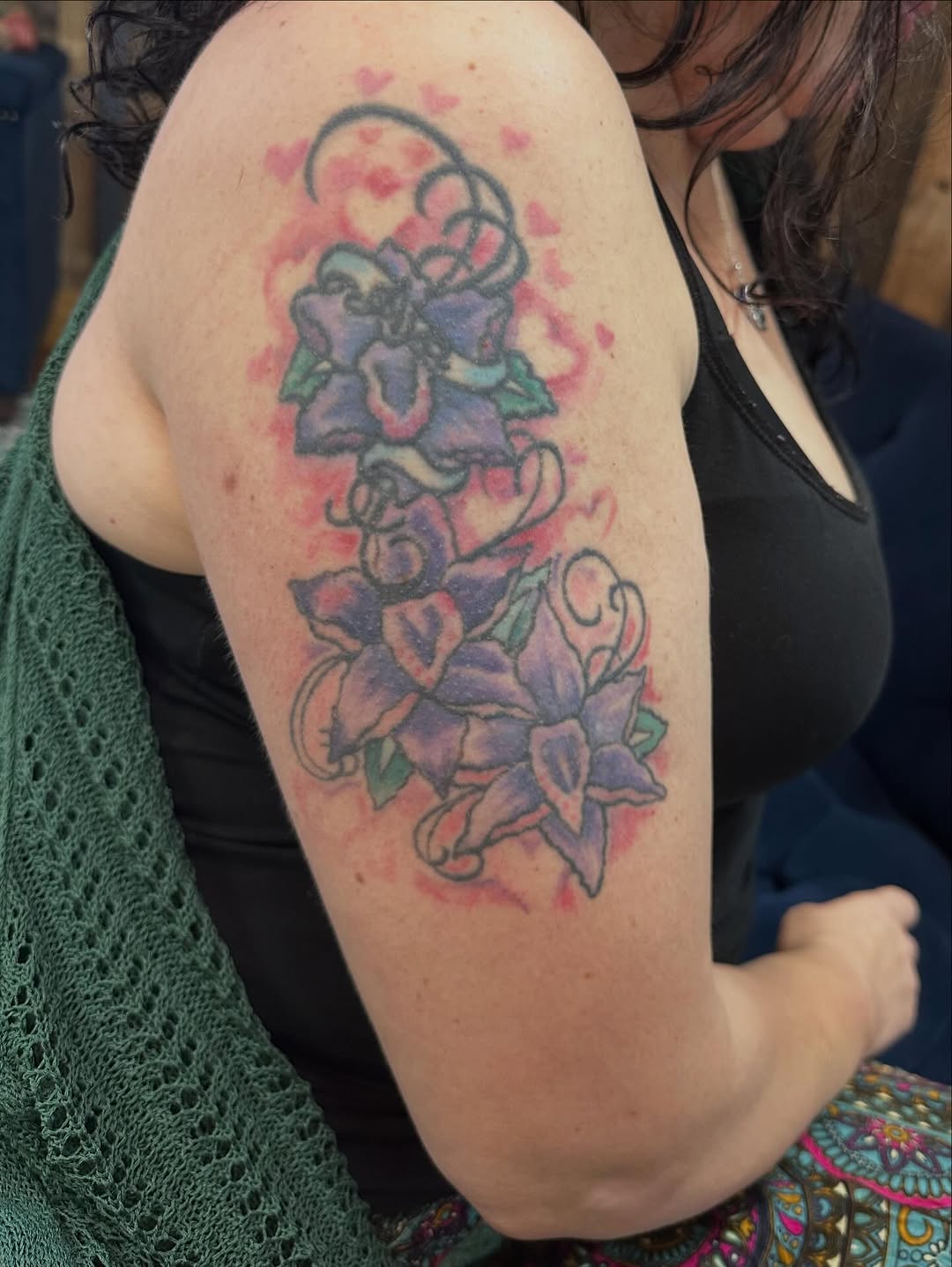 Tattoo by @tats_by_marie — watercolor