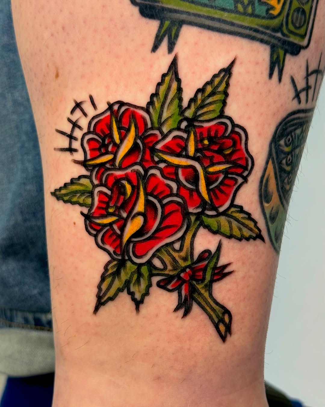 Tattoo by @sancho_ttt — american_traditional, illustrative