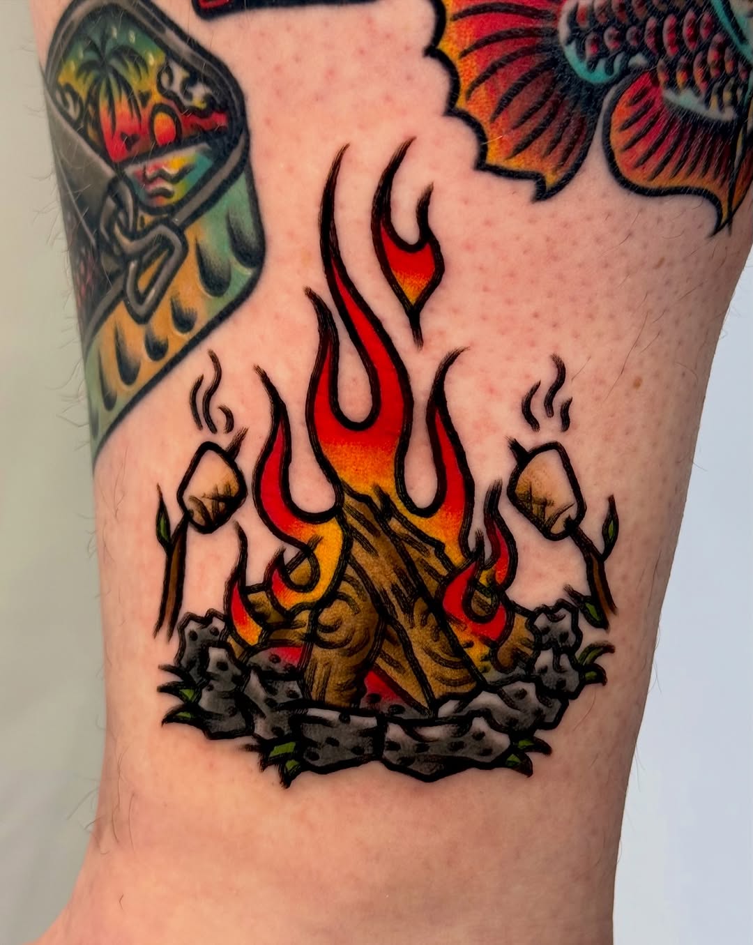 Tattoo by @sancho_ttt — american_traditional, illustrative