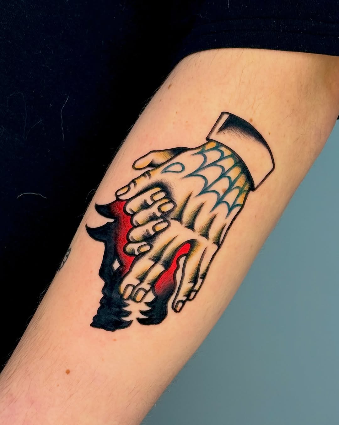 Tattoo by @sancho_ttt — american_traditional, illustrative