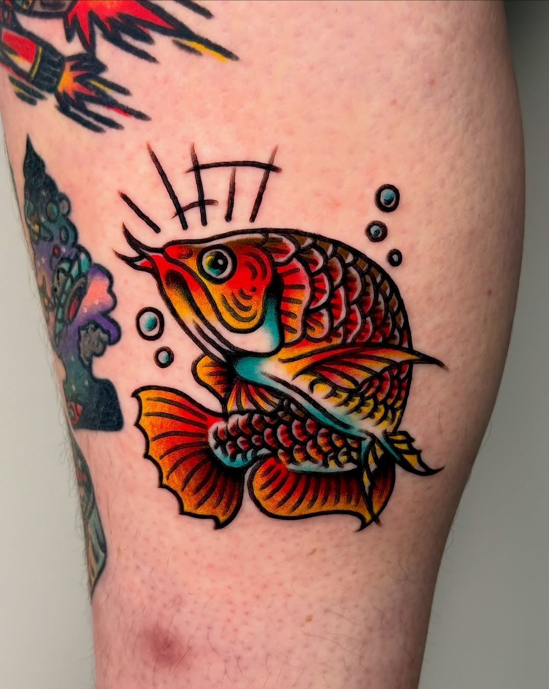 Tattoo by @sancho_ttt — american_traditional, illustrative