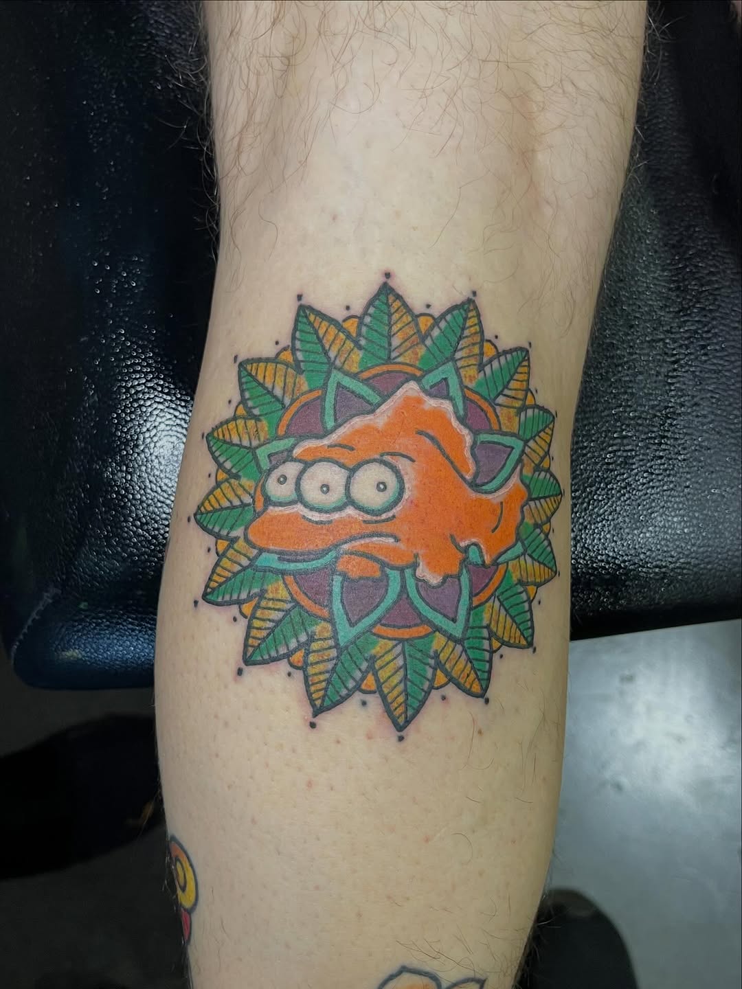 Tattoo by @shadowofjeff โ new_school, geometric