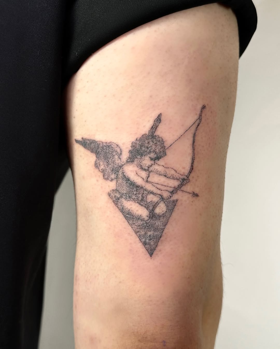Tattoo by @suzietattoo — dotwork, black_and_grey