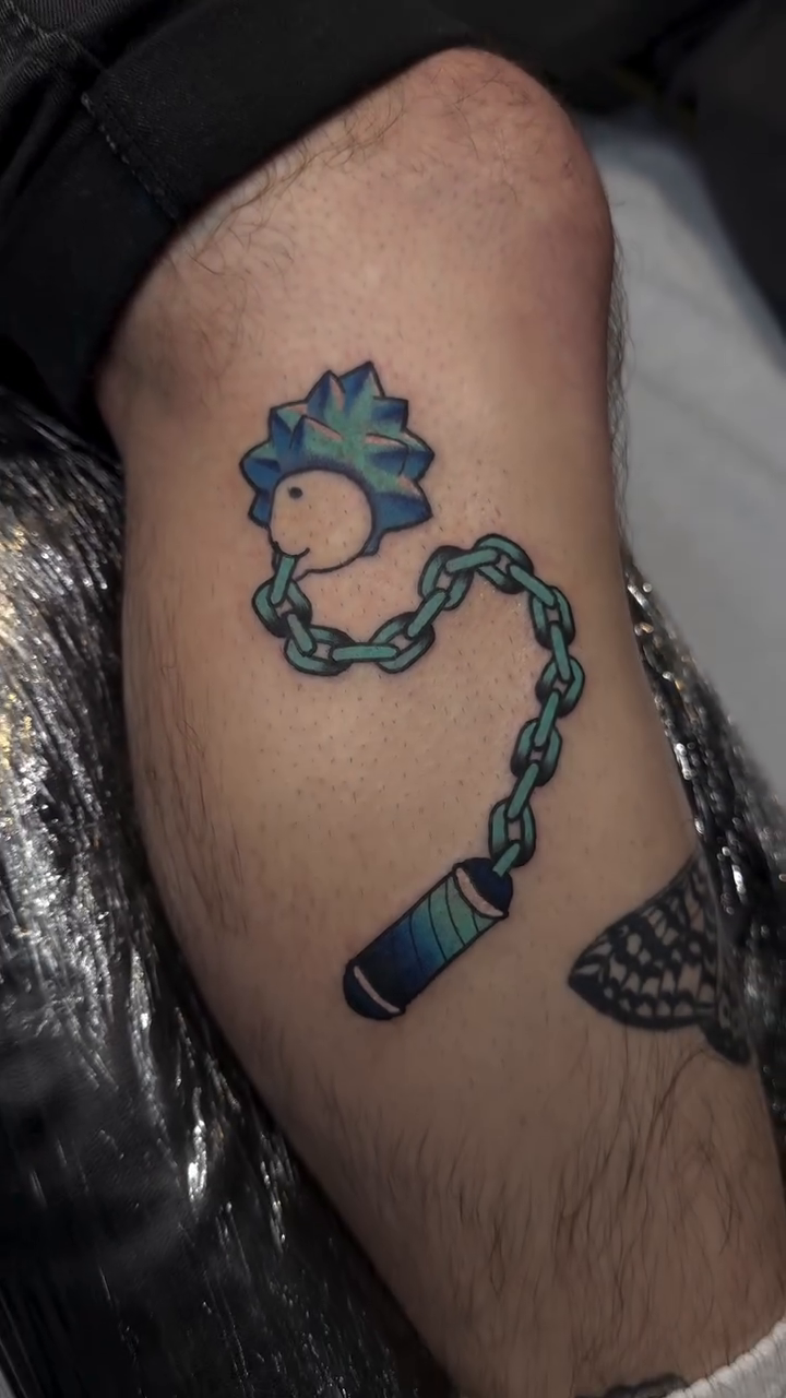 Tattoo by @mercydeantattoo — illustrative, new_school