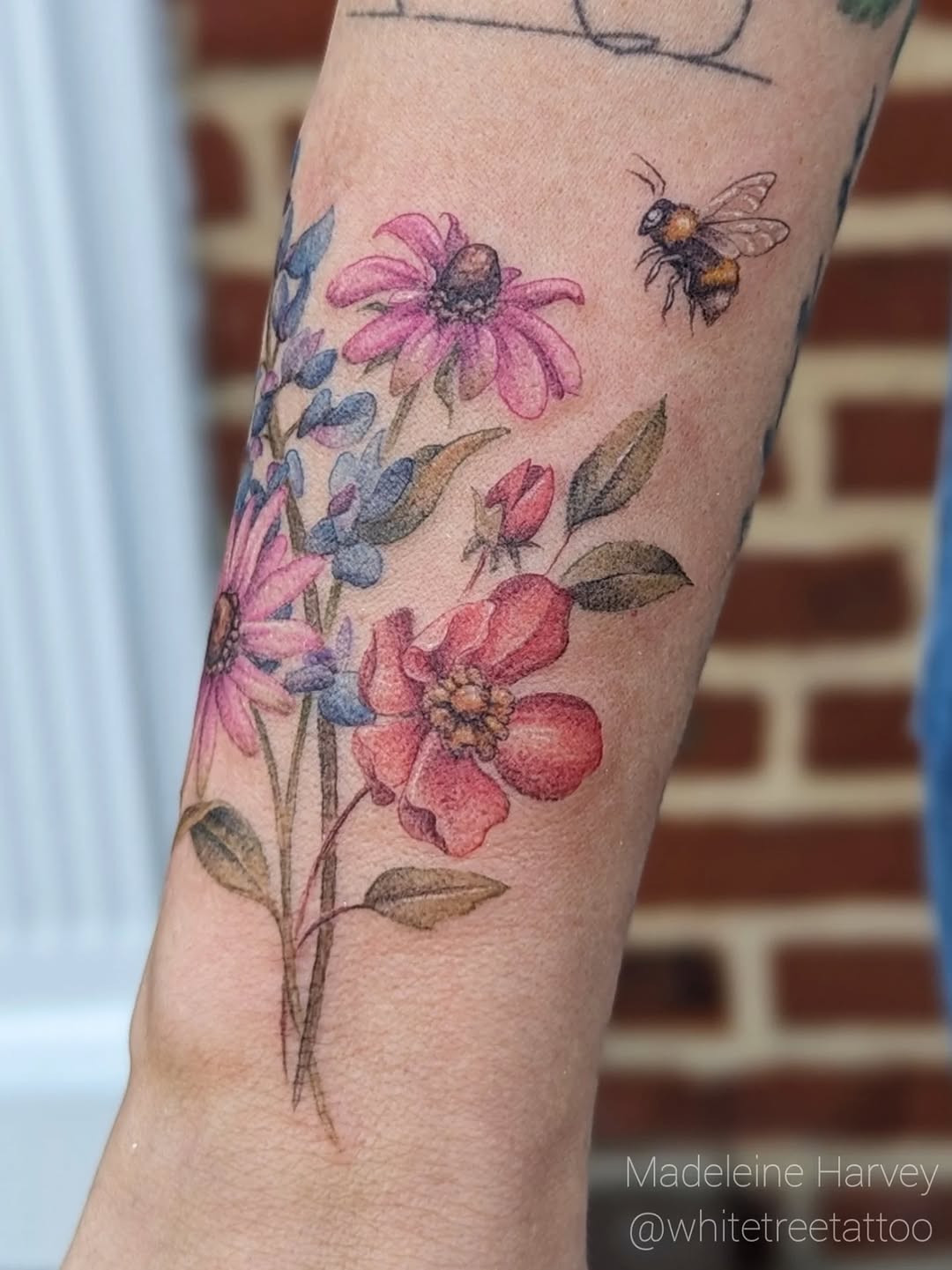 Tattoo by @whitetreetattoo — illustrative, realism