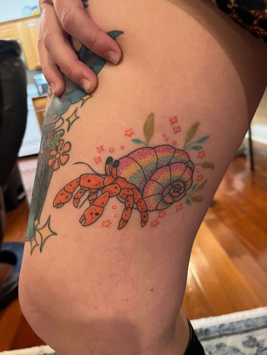 Tattoo by @tattoosbydani504 — illustrative, new_school