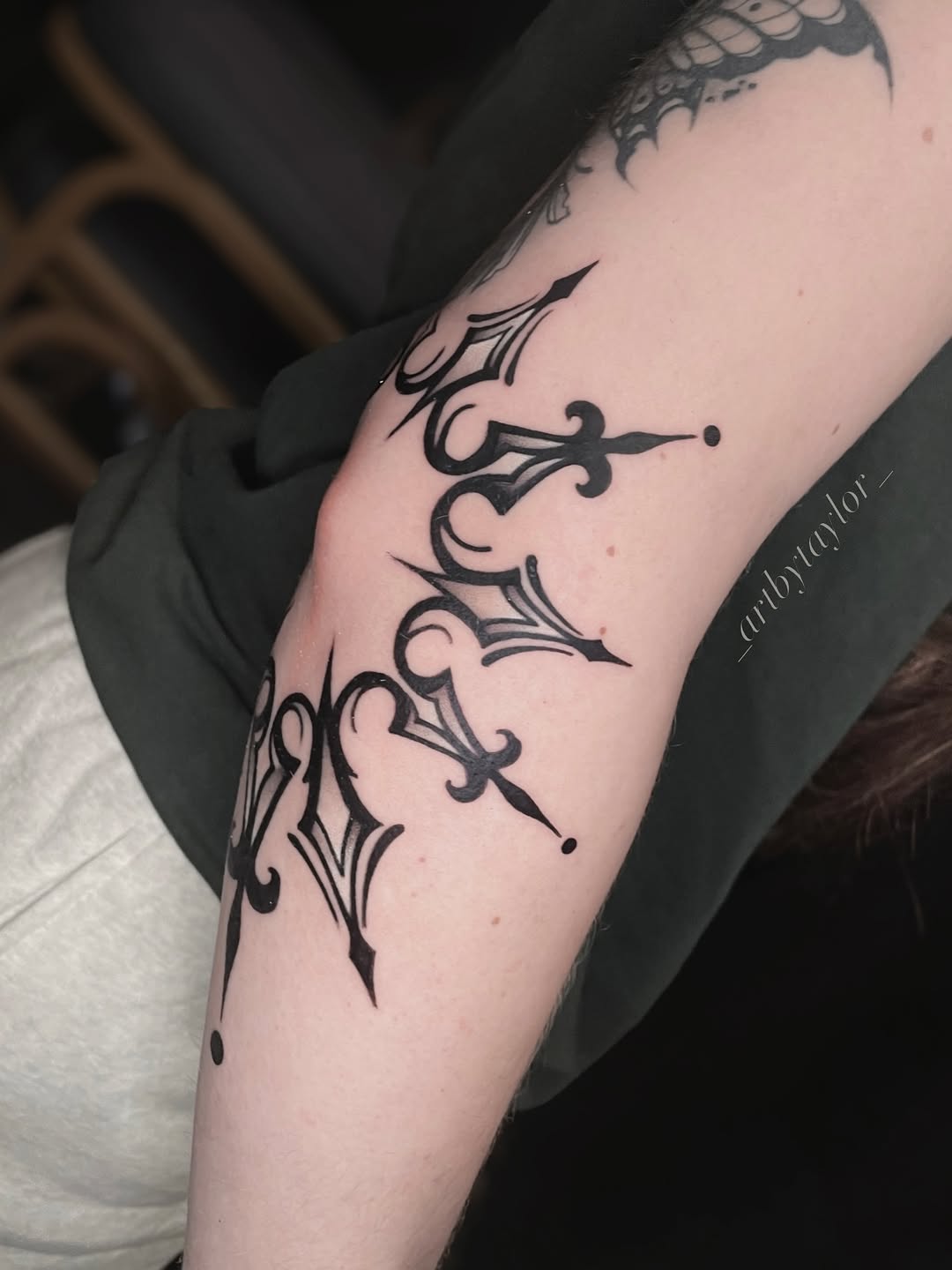 Tattoo by @_artbytaylor_ — ornamental, blackwork
