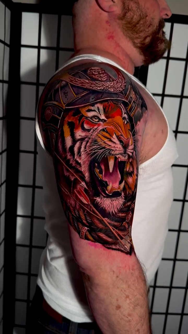 Tattoo by @vinny.holistic — realism, trash_polka