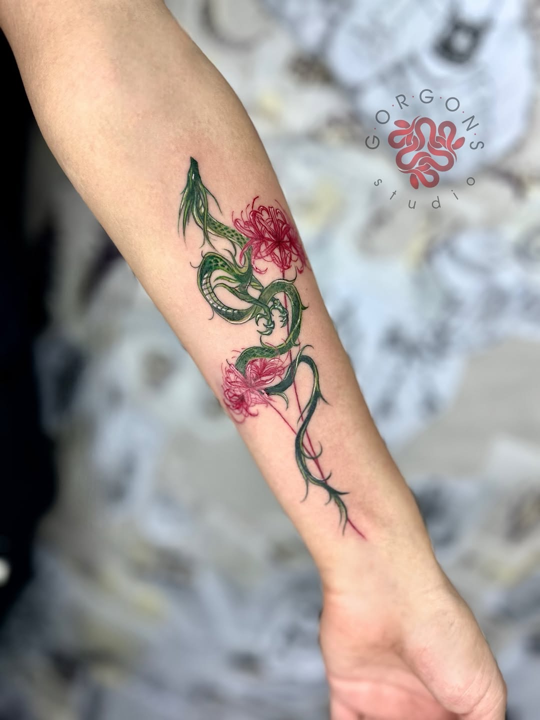 Tattoo by @tygydyk_tattoo — japanese_irezumi, watercolor