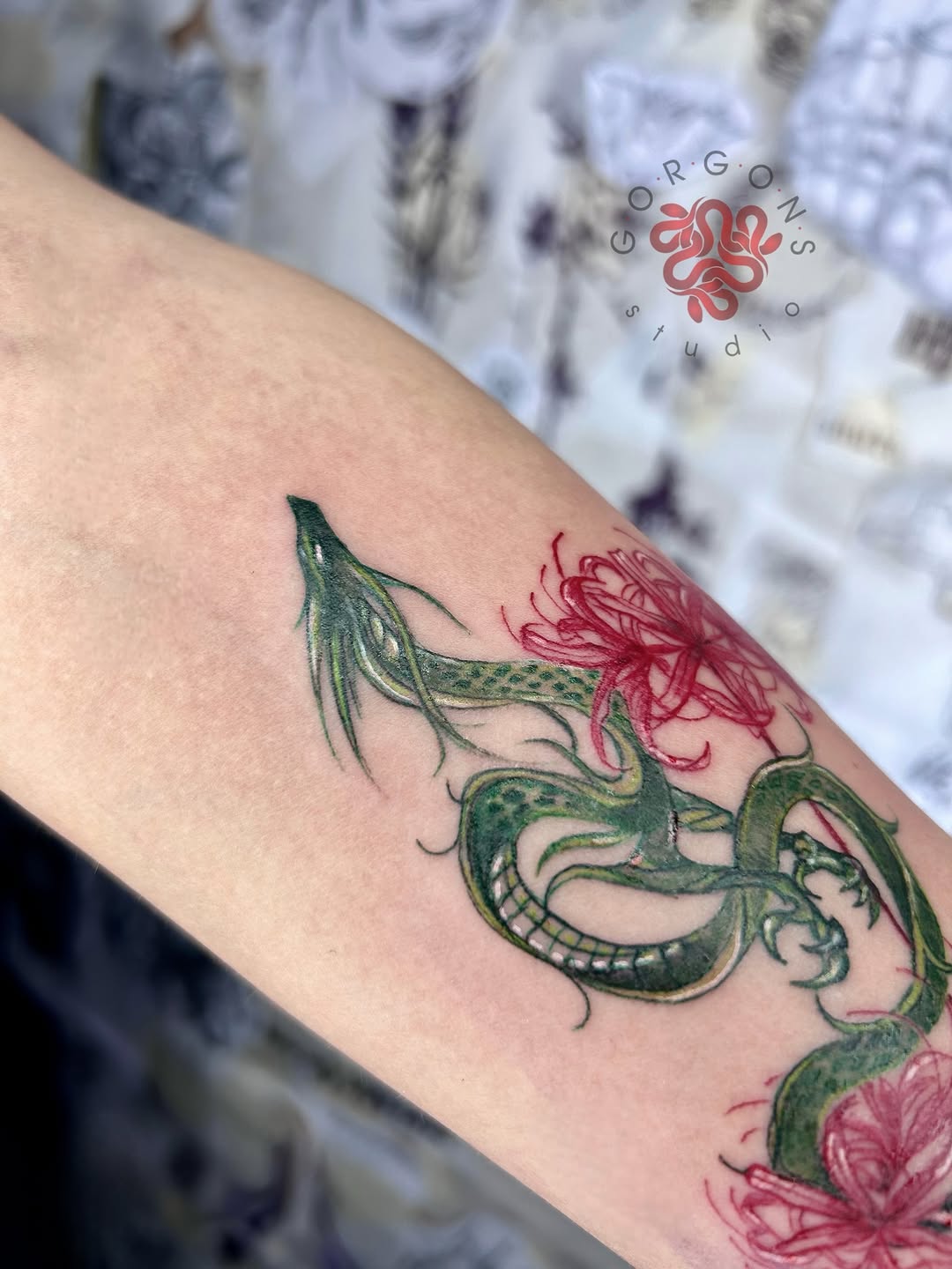 Tattoo by @tygydyk_tattoo — japanese_irezumi, watercolor