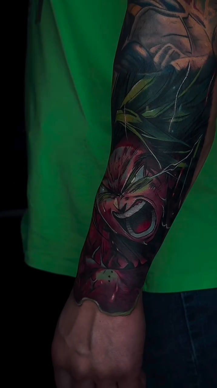 Tattoo by @big_c._tattoos — anime, realism