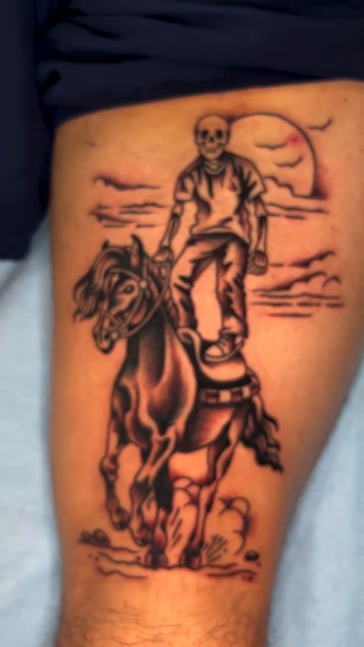 Tattoo by @tattoosbyolivia — black_and_grey, realism