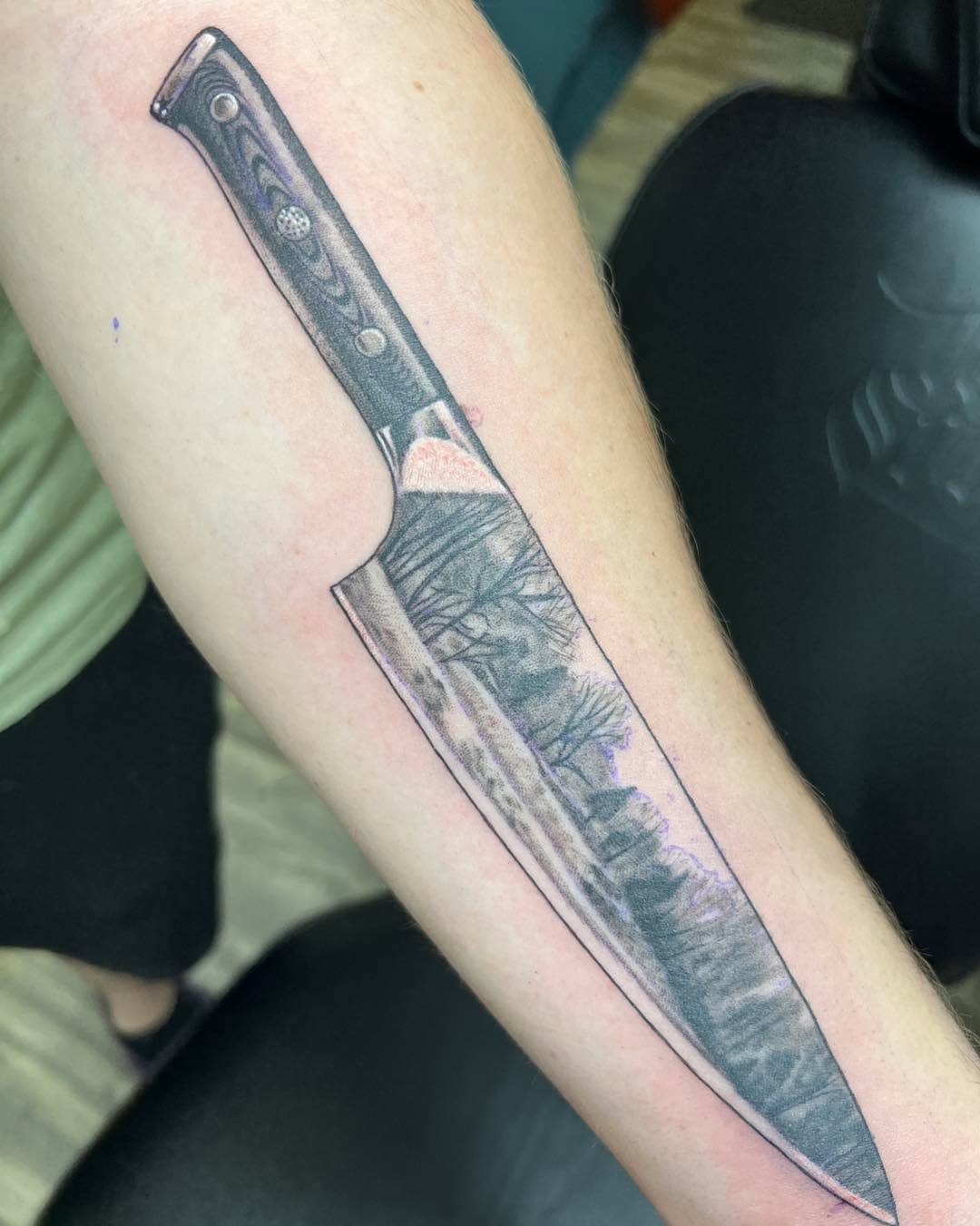 Tattoo by @dqtattoos — realism, illustrative
