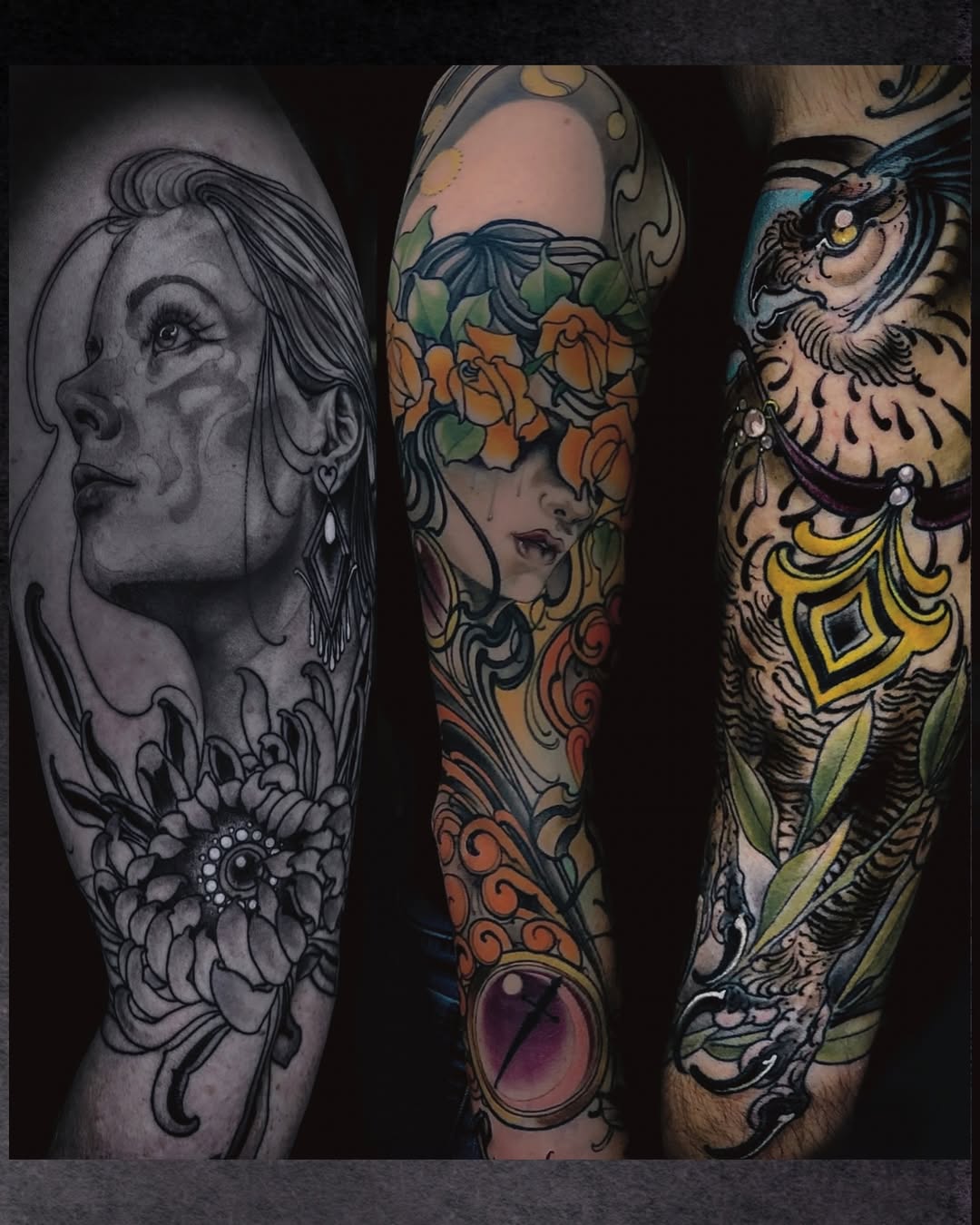 Tattoo by @lorenzotattoos — realism, black_and_grey