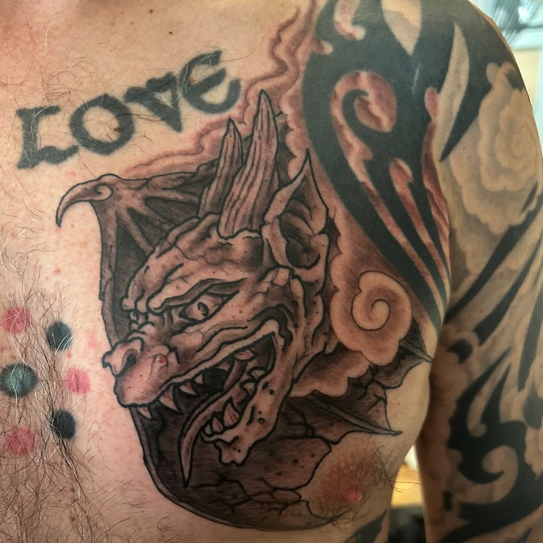 Tattoo by @j_bradbury3 — black_and_grey, realism