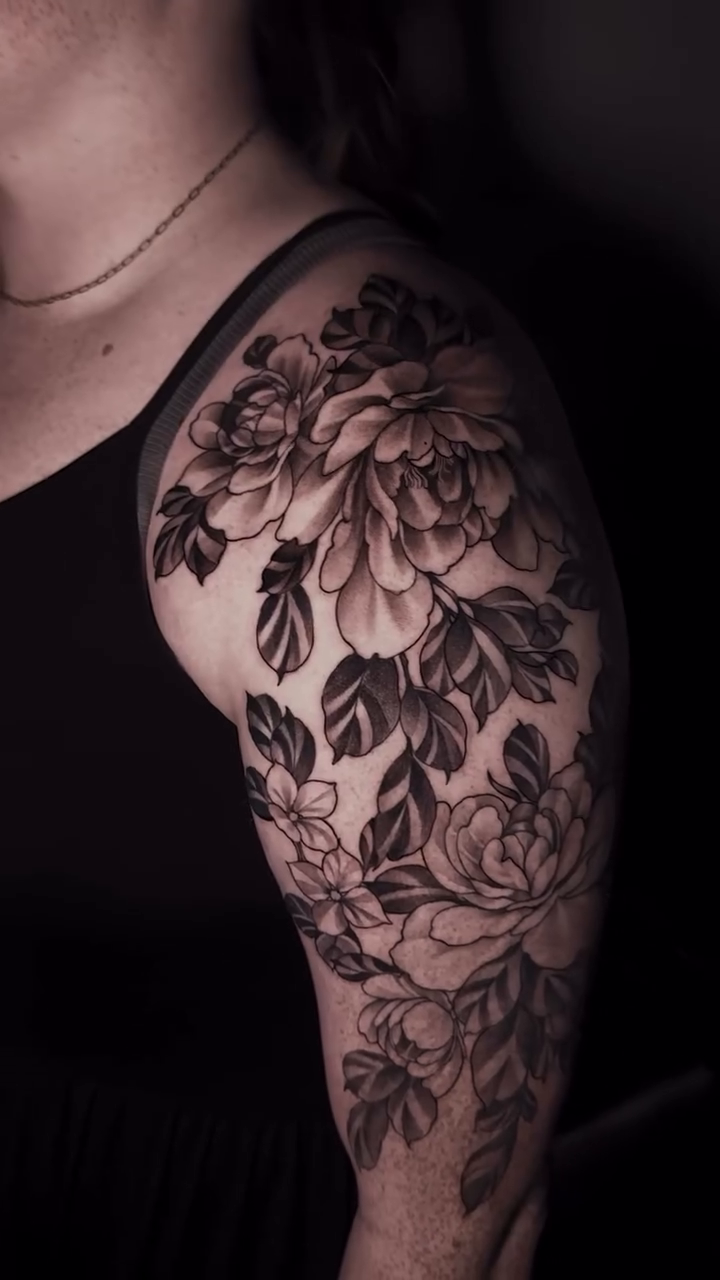 Tattoo by @hawkstattoo_ โ black_and_grey, realism