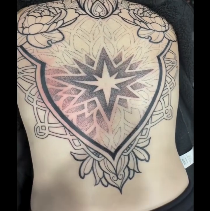 Tattoo by @brennan_walker_tattoo — geometric, dotwork