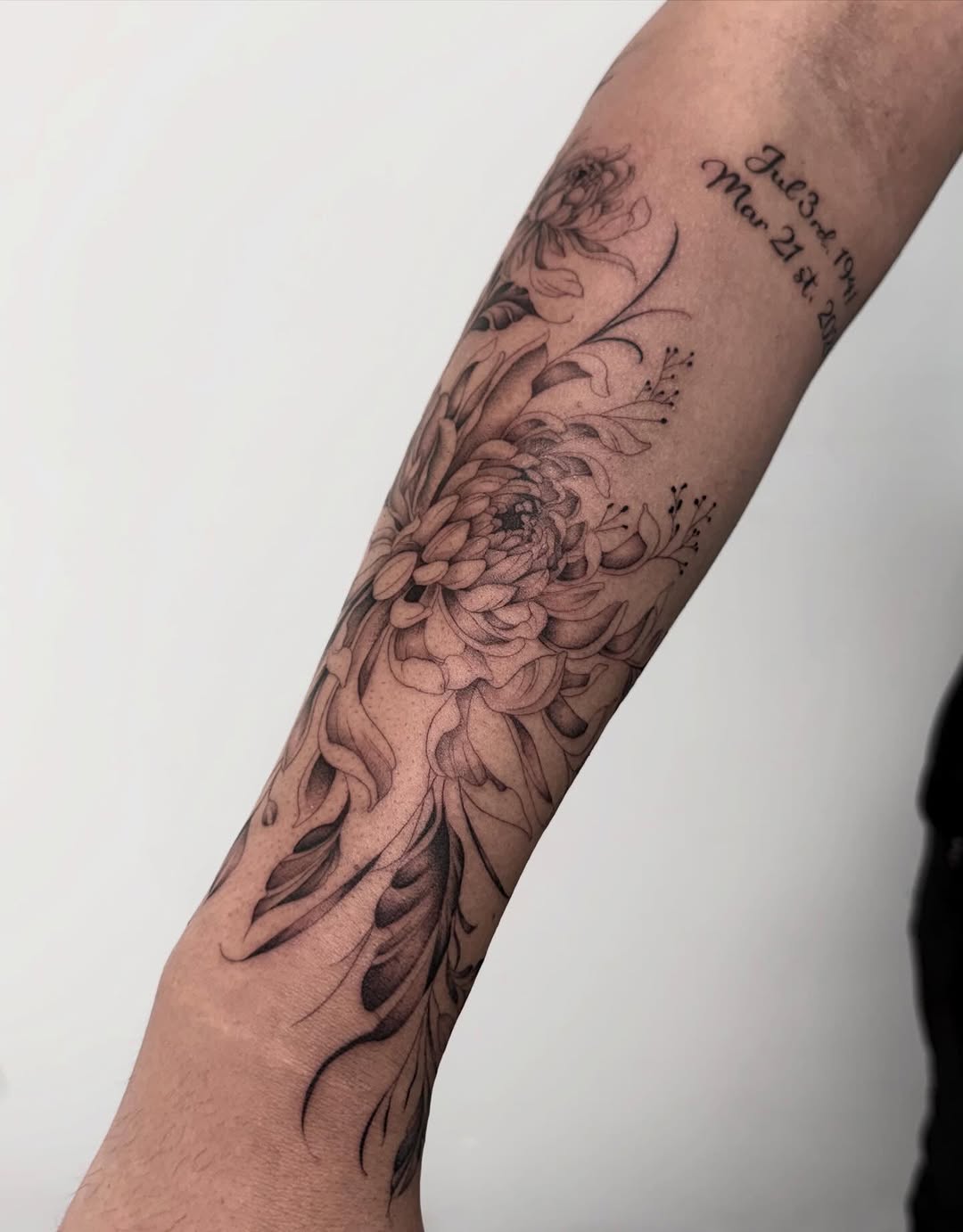 Tattoo by @cvssandra.art — black_and_grey, realism