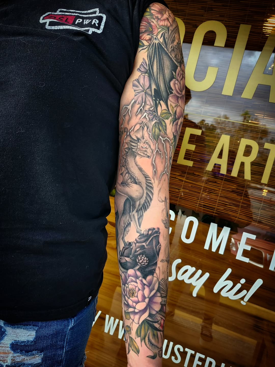Tattoo by @kz.tattoos — illustrative, realism