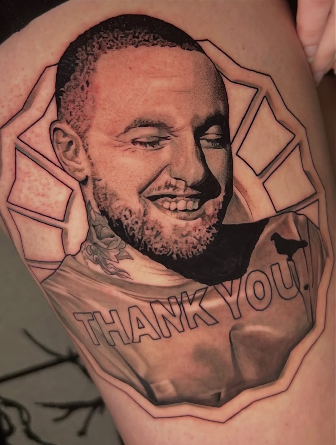 Tattoo by @bobboinks — realism, black_and_grey