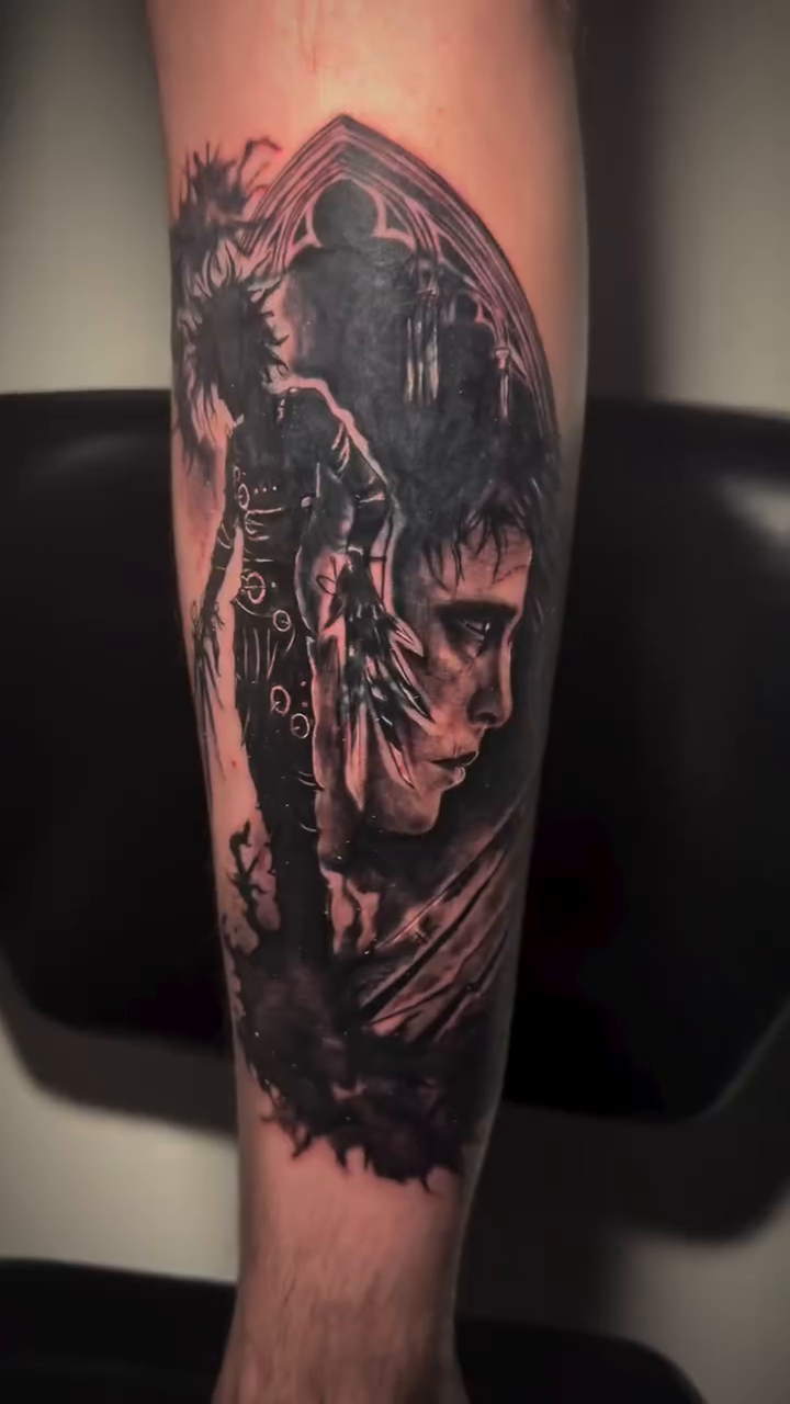 Tattoo by @hypnot.ink — dark_realism, black_and_grey
