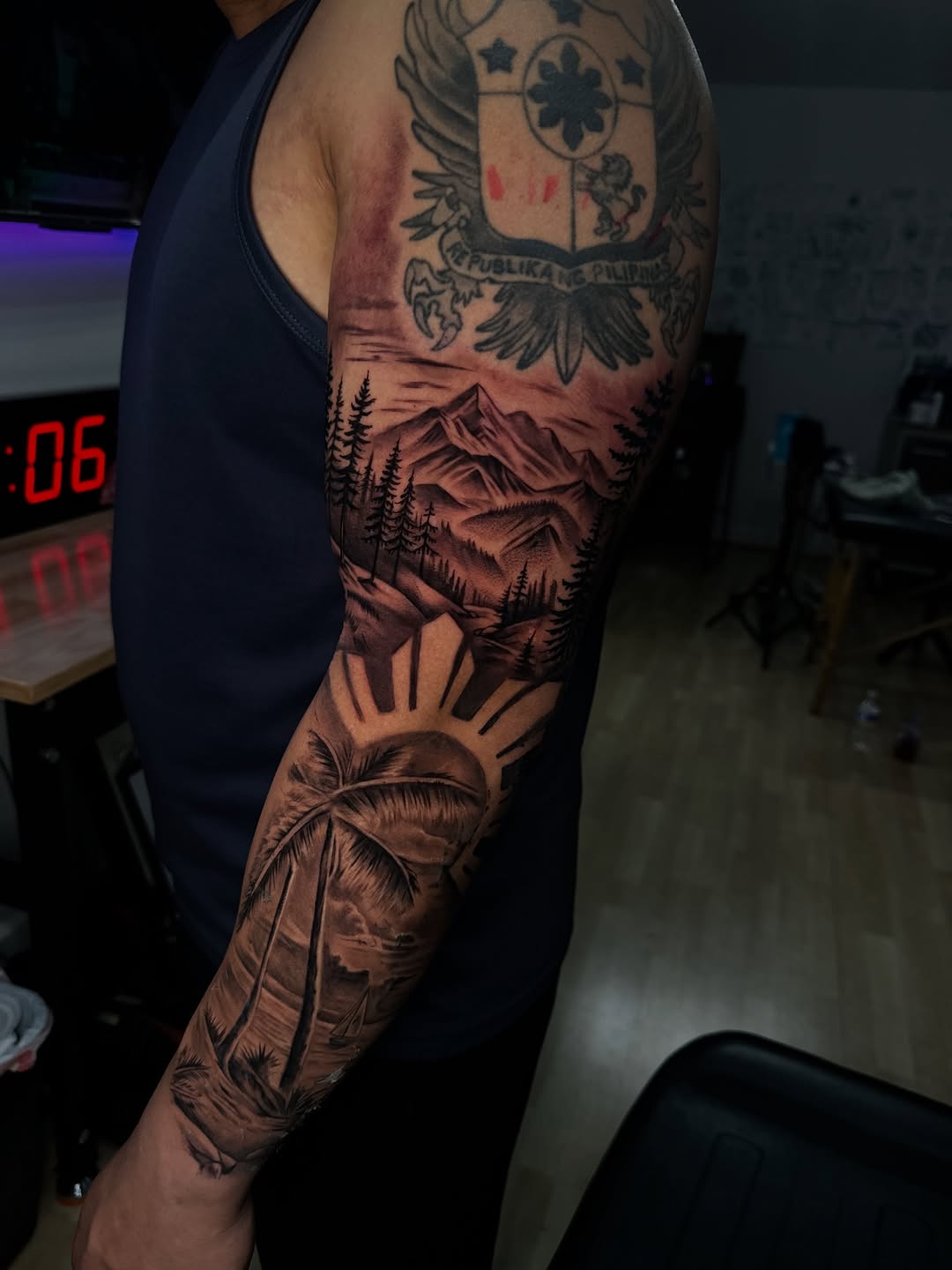 Tattoo by @artofshadow โ black_and_grey, realism