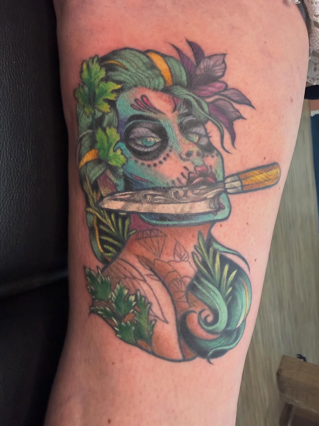 Tattoo by @la_ciscolita — new_school, dark_realism