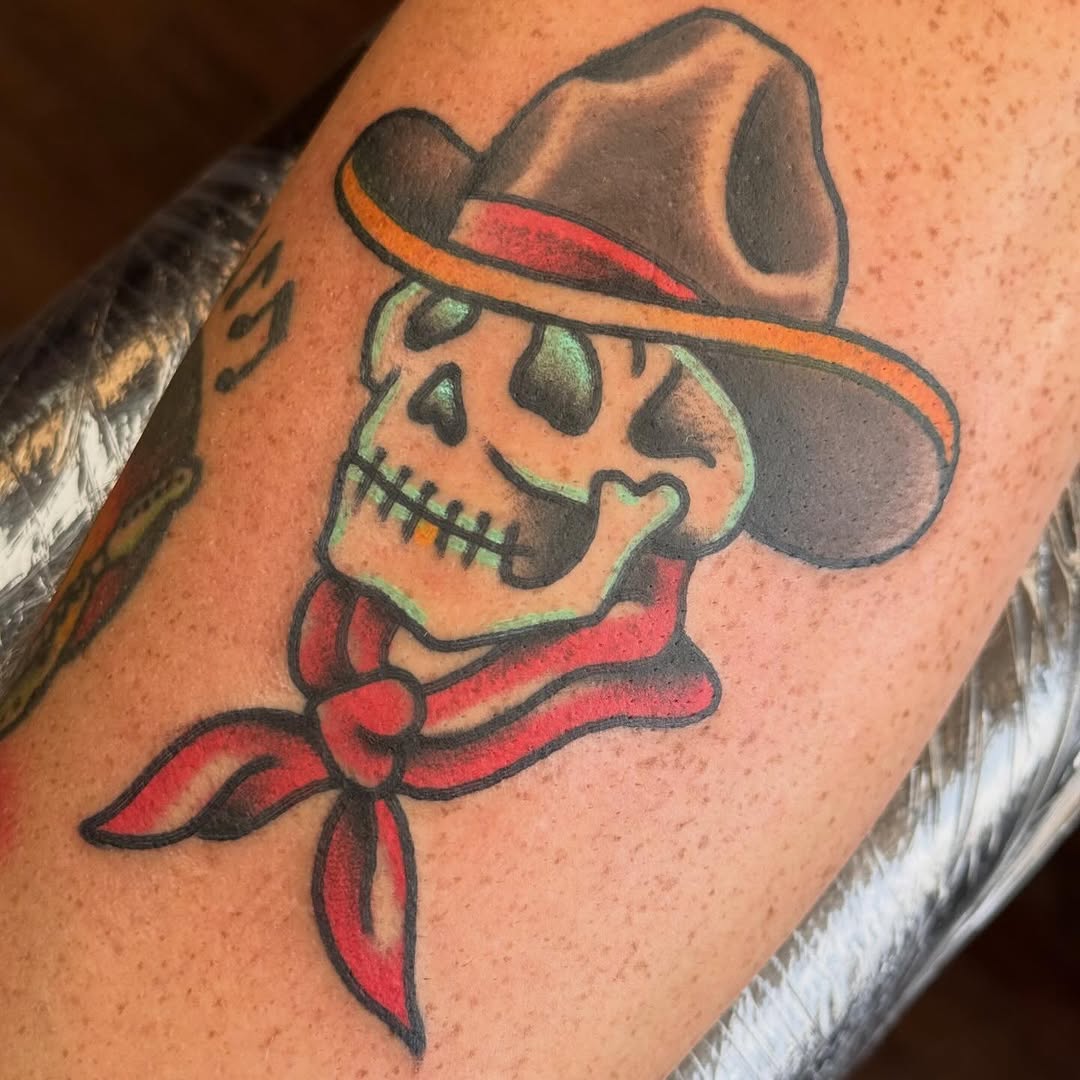 Tattoo by @renedoestattoos — american_traditional, illustrative