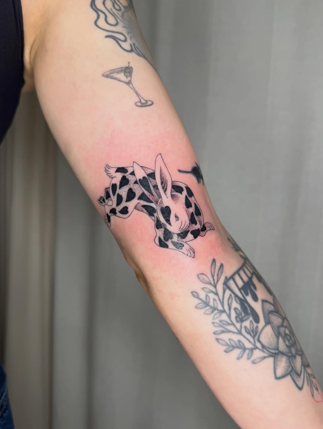 Tattoo by @mothmilk — black_and_grey, chicano