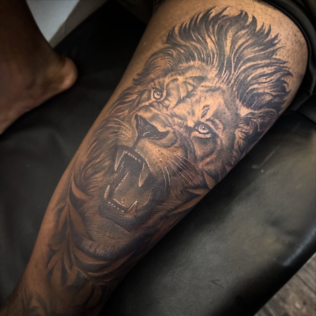 Tattoo by @awztattoos — realism, black_and_grey