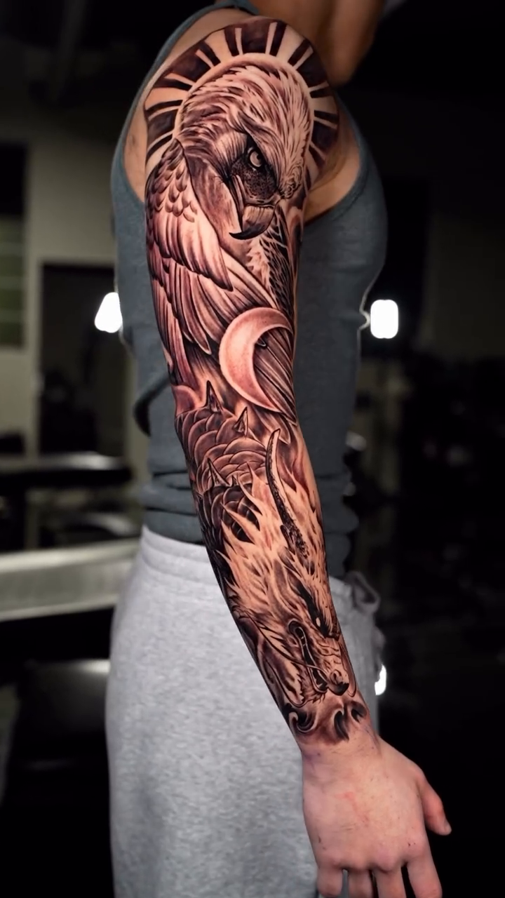 Tattoo by @loi.tattoosj — realism, black_and_grey