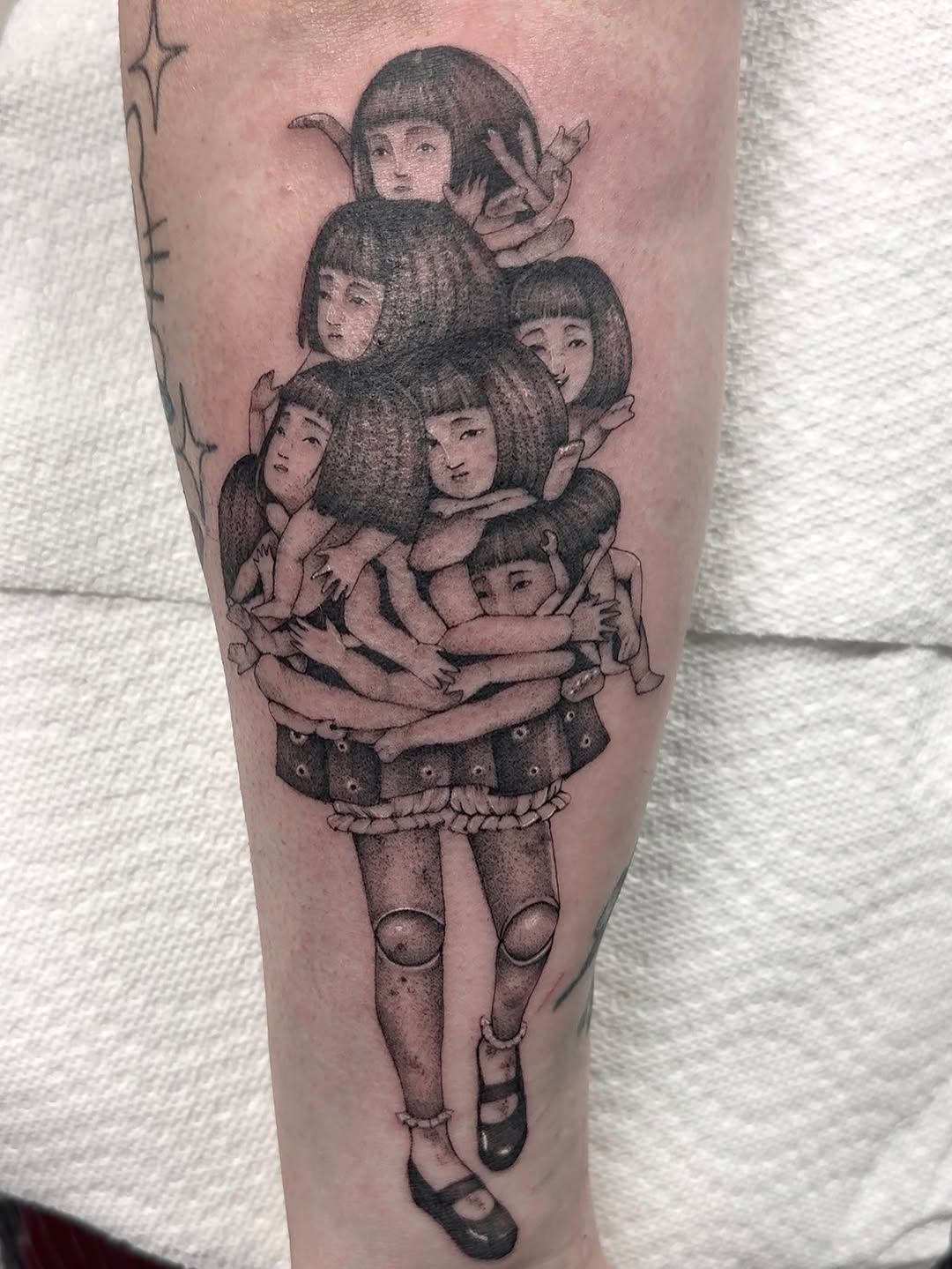 Tattoo by @babytattooer — illustrative, dark_realism