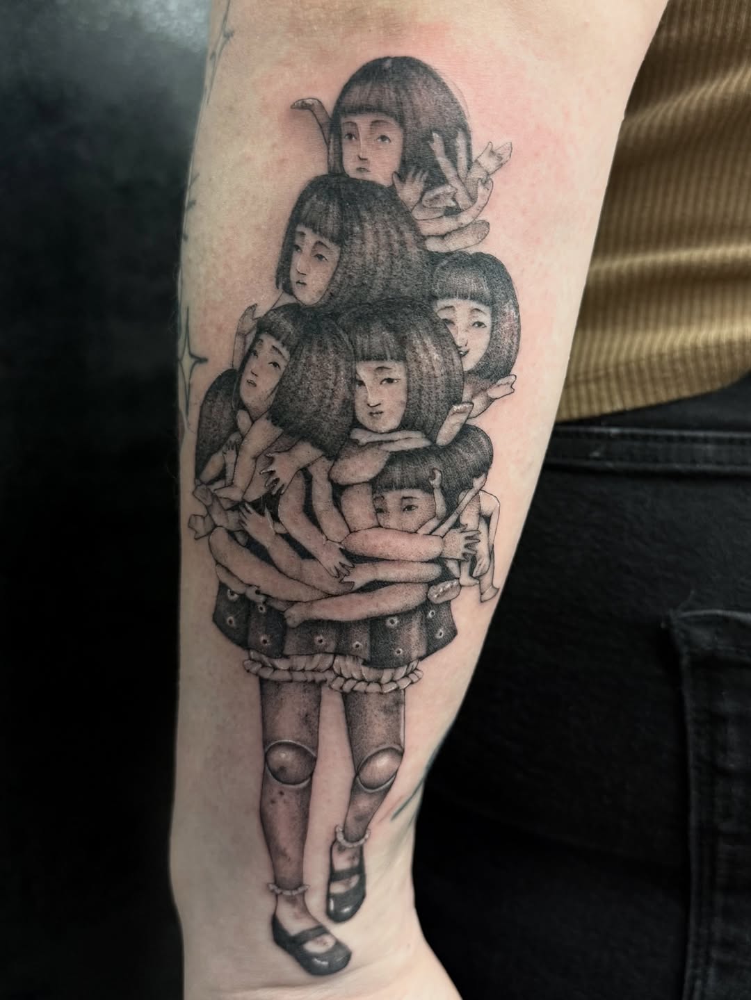 Tattoo by @babytattooer — illustrative, dark_realism
