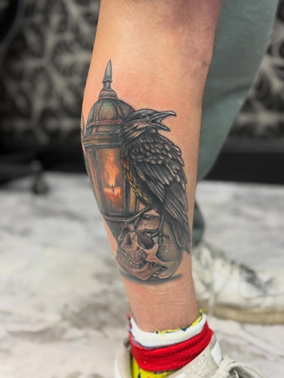 Tattoo by @inked_alex — realism, black_and_grey